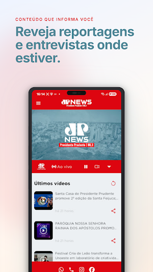 Jovem Pan News Prudente Screenshot 0