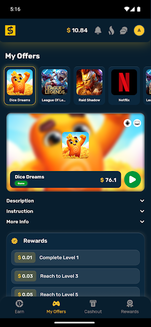 KashFlash: Play & Earn Rewards Screenshot 2