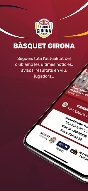 Bàsquet Girona Screenshot 0