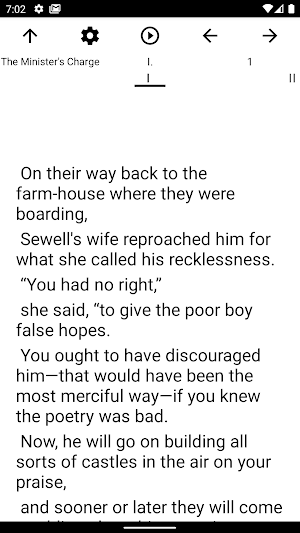 Book, The Minister's Charge Screenshot 1