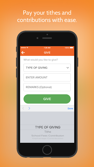 UG ChurchApp Screenshot 1