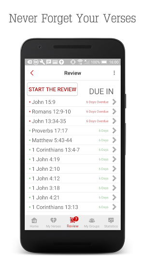 The Bible Memory App - BibleMemory.com Screenshot 3