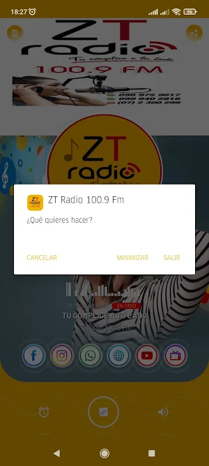 Zeta T radio 100.9 fm Screenshot 3