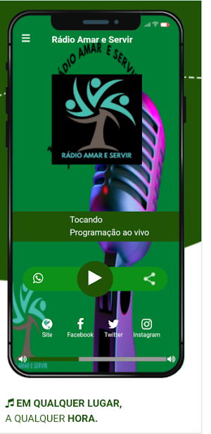Rádio Amar e Servir Screenshot 2