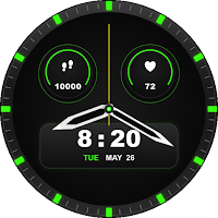 Carbon Strike Watch Face
