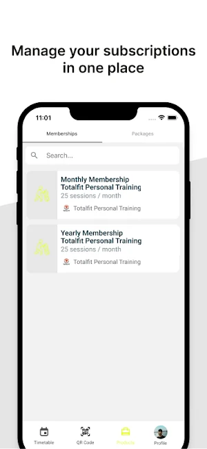 Totalfit Personal Training Screenshot 3