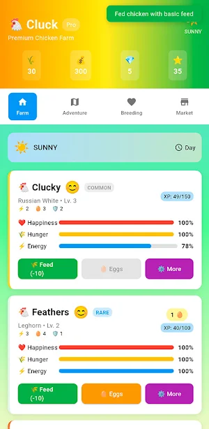 Nest Cluck Quest Screenshot 2