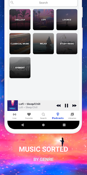 Chillout Ambient - Music Radio Screenshot 3