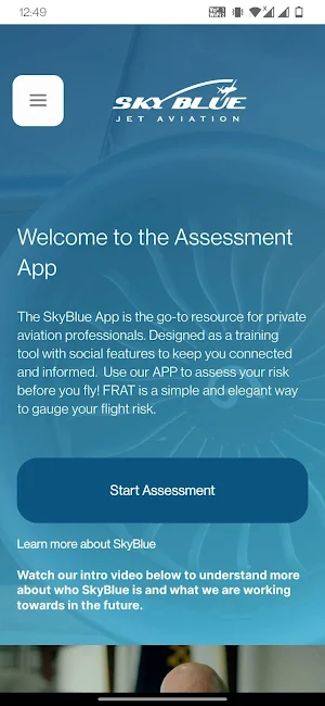 SkyBlue Jet Aviation Screenshot 0