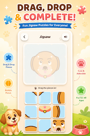 Dog Puzzle Games Screenshot 2