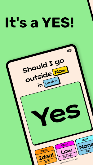Should I Go Outside? - Weather Screenshot 0