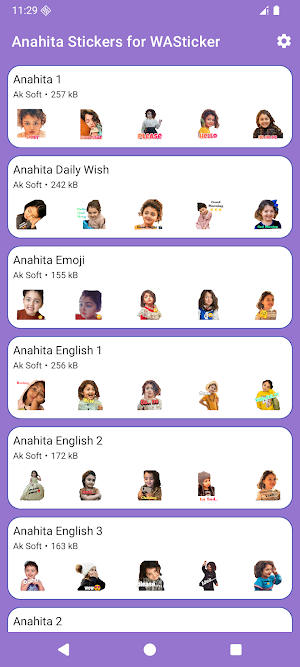 Anahita Stickers for WASticker Screenshot 0