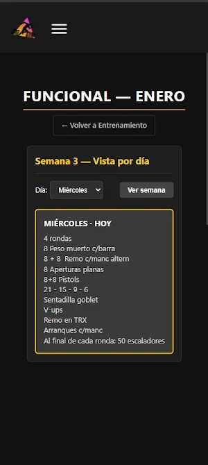 Oro Gym Screenshot 2