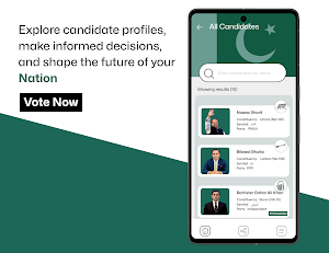 Election 2024 Candidates Screenshot 1