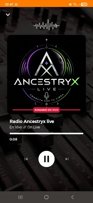 Radio Ancestryx live Screenshot 2