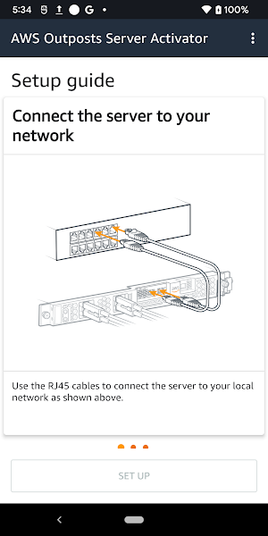 AWS Outposts Server Activator Screenshot 2
