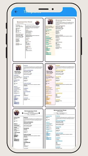 Resume Builder app, CV Maker Screenshot 1