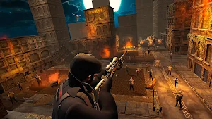 Sniper Zombie 3D Shooting Game Screenshot 0