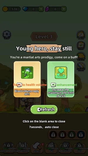 Drop Equipment At Start Screenshot 1