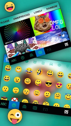 Creepy Ben Drowned Keyboard Theme Screenshot 3