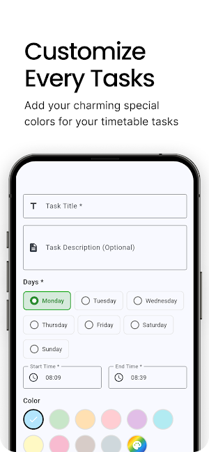 TimeTable : Study Planner App Screenshot 3