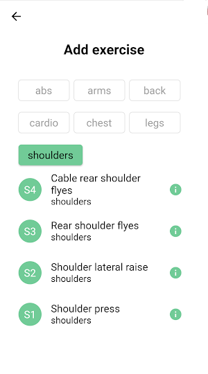 Advagym Support Screenshot 2