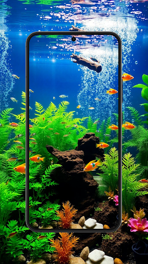Aquarium Wallpaper HD 4K Screenshot 2