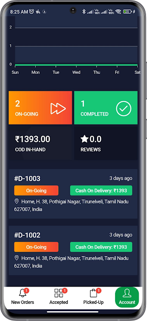 Elite Rider - Delivery Partner Screenshot 3