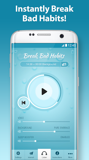 Break Bad Habits Hypnosis - Increase Willpower Screenshot 0