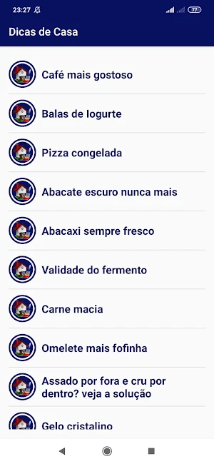 Dicas De Casa Screenshot 2