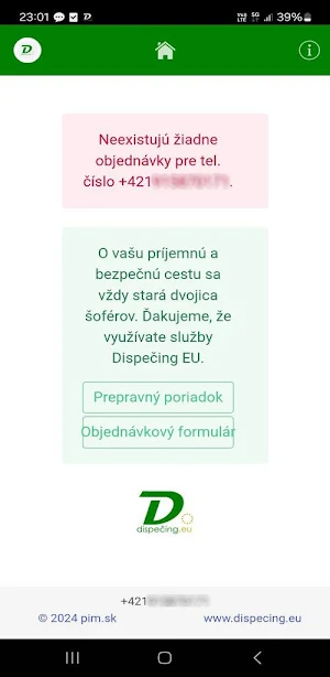 Dispecing.eu - Cestujúci Screenshot 0