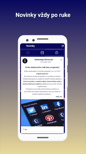 GoldenApp Slovensko Screenshot 3