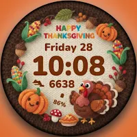 LUNA5: Cute Thanksgiving Watch