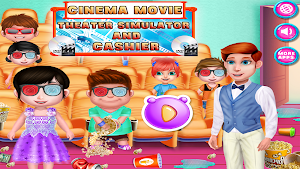 Cinema Movie Simulator Cashier Screenshot 0