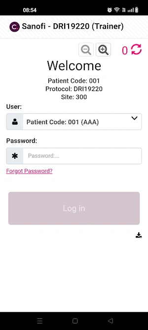Sanofi_DRI19220 Screenshot 1