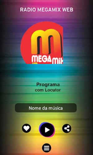 Rádio Megamix Web Screenshot 0