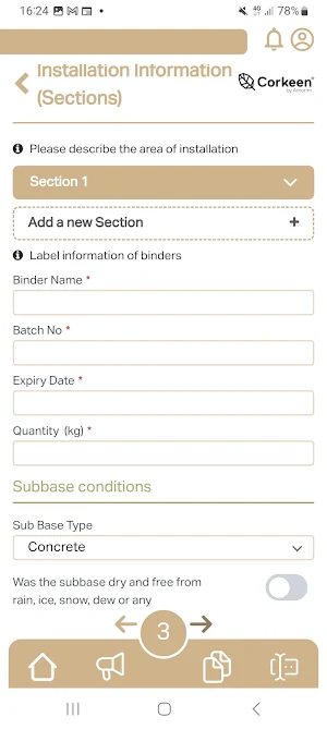 Corkeen App Screenshot 2