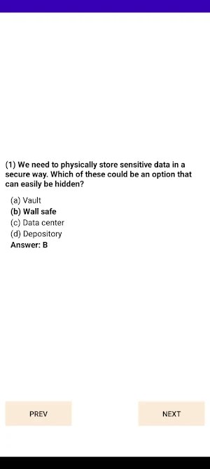 CC ISC2 Practice Question Screenshot 1