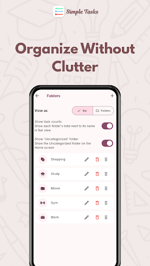 Simple Tasks - To Do List Screenshot 3