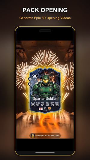 FUT 26 Card Creator & Video Screenshot 0