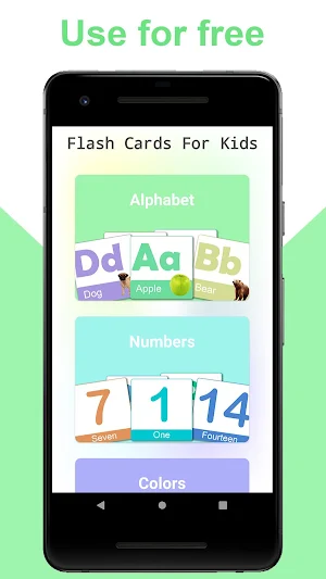 Flashcards For Kids Screenshot 0