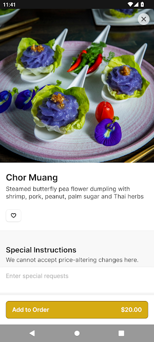 Nour Thai Kitchen Screenshot 2