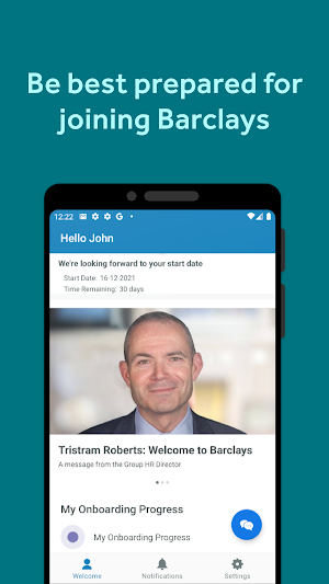 Barclays Onboarding Screenshot 0