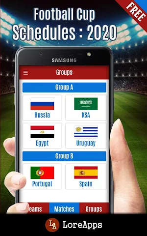 Schedules for Football cup Screenshot 3