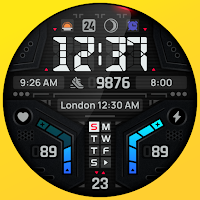 SH066 Watch Face, WearOS watch