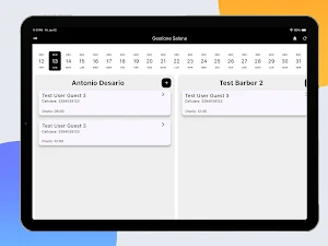 Barber Management Screenshot 2