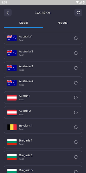 Nigeria VPN - Get Nigeria IP Screenshot 2