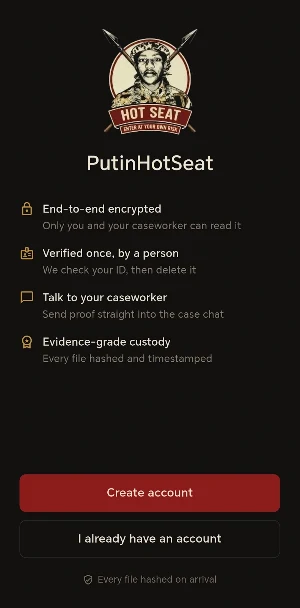 Putin Hot Seat Screenshot 1
