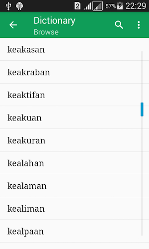 Kamus Indonesia Inggris Screenshot 0