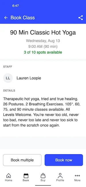 HotYogaPHL Screenshot 3